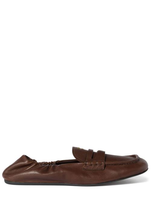 Mocassino Ruches in nappa MIU MIU | 5D341EEFXF0NBL